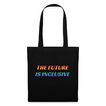 The Future Is Inclusive - Tote Bag - black - Front