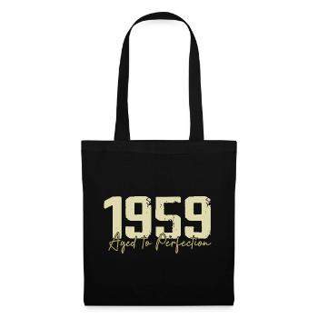 Original 1959 Rétro 1959 Cadeau d’anniversaire 1959 - Sac en tissu - noir - Devant