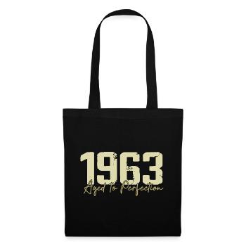 Original 1963 Rétro 1963 Cadeau d’anniversaire 1963 - Sac en tissu - noir - Devant