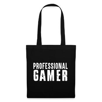 Professional Gamer - Stoffbeutel - Schwarz - Vorne