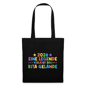 2026 Diplômé de la garderie A Legend - Sac en tissu - noir - Devant