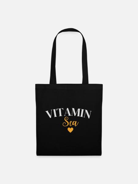 Vitamin Sea - Stoffbeutel - Schwarz