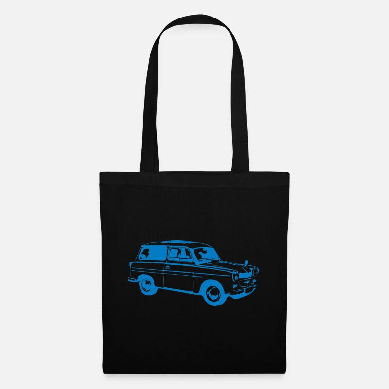 Trabant 600 500 Kombi Tra - Stoffbeutel - Schwarz