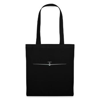 Planeur 5 - Sac en tissu - noir - Devant