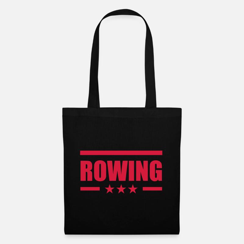 Rowing - Stoffbeutel - Schwarz
