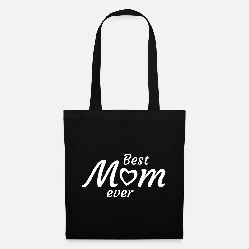 Beste Mama der Welt - Stoffbeutel - Schwarz
