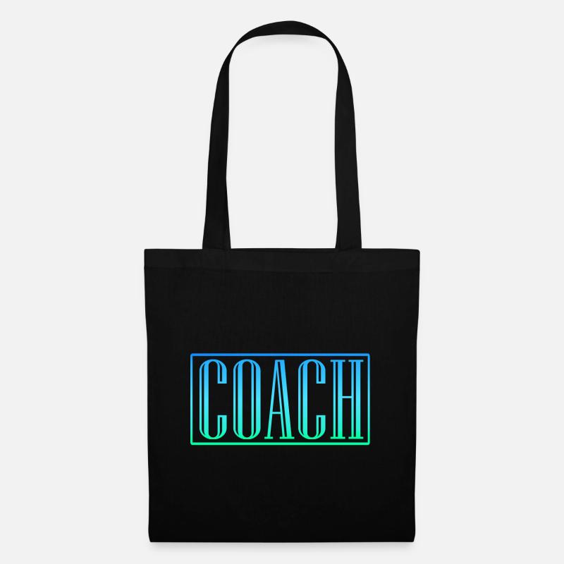Coach Trainer Coach Trainer Personal Trainer - Stoffbeutel - Schwarz