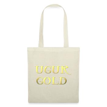 Ugur Gold / Held / Geld / Welt - Stoffbeutel - Natur - Vorne