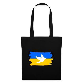Ukraine - Sac en tissu - noir - Devant