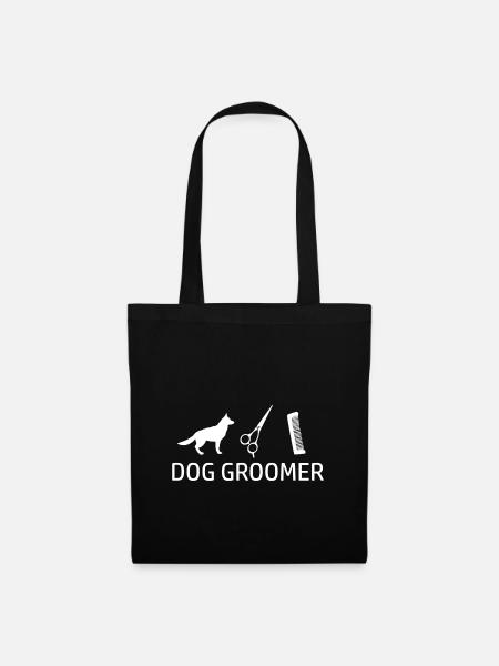 Dog Groomer Hundefriseur - Stoffbeutel - Schwarz