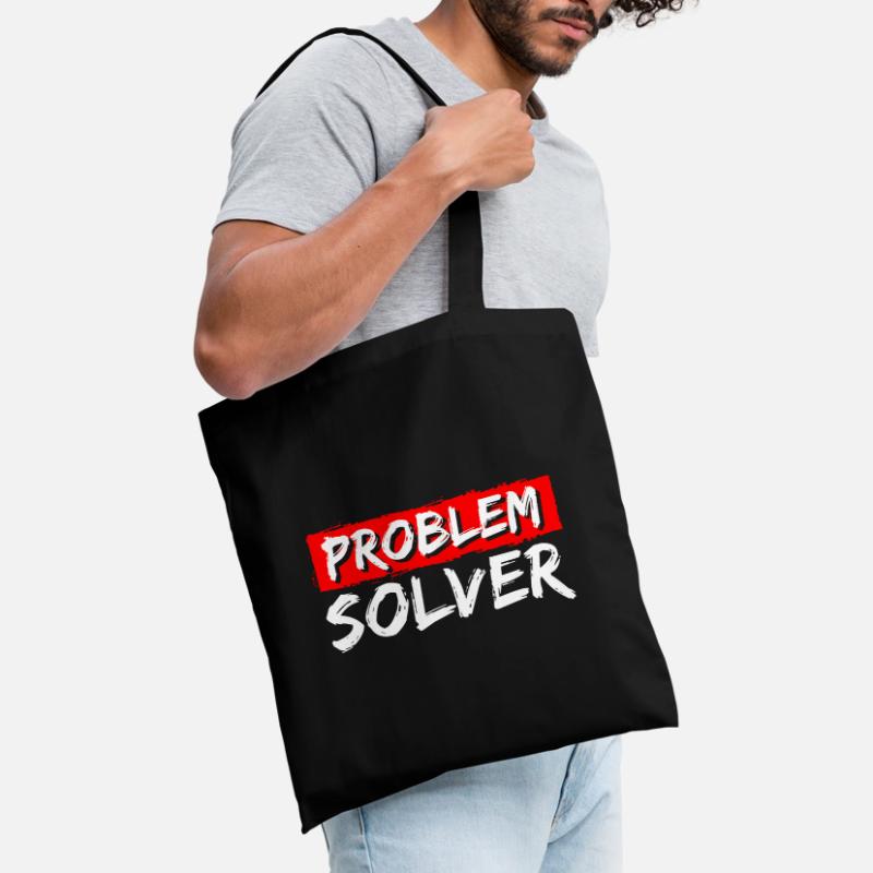 Solution Funny No problem Tote Bag