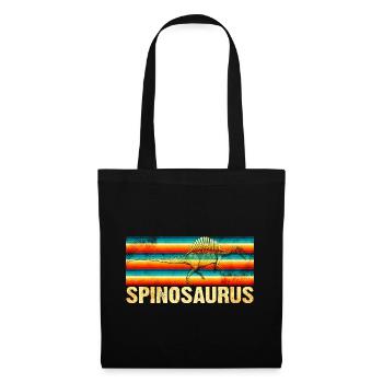 Spinosaurus Dinosaurs - Tote Bag - black - Front