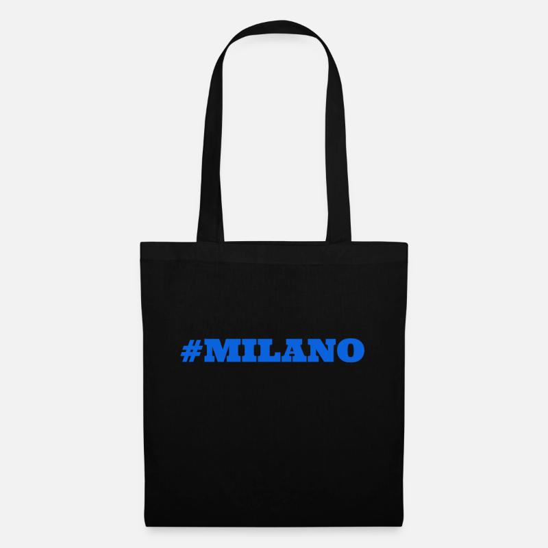 #Milano Mailand Milan - Stoffbeutel - Schwarz