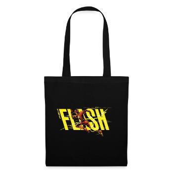 The Flash Running Yellow Logo - Tote Bag - black - Front