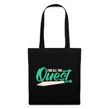Jeu de rôle en direct GN - Sac en tissu - noir - Devant