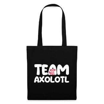 Axolotl - Tote Bag - black - Front