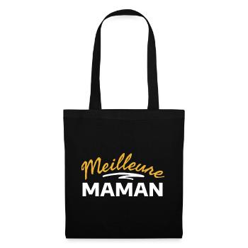 Vividly Colored Maternal Expression Design - Tote Bag - black - Front