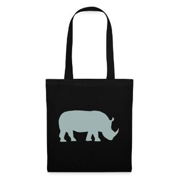 Rhinoceros - Tote Bag - black - Front