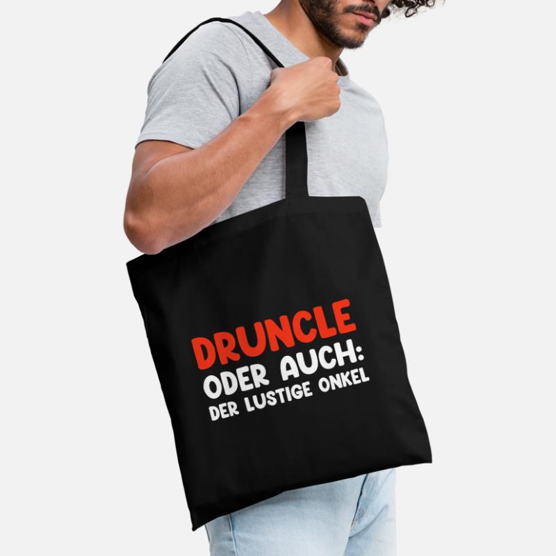 Druncle Oder Auch Der Lustige Onkel Stoffbeutel