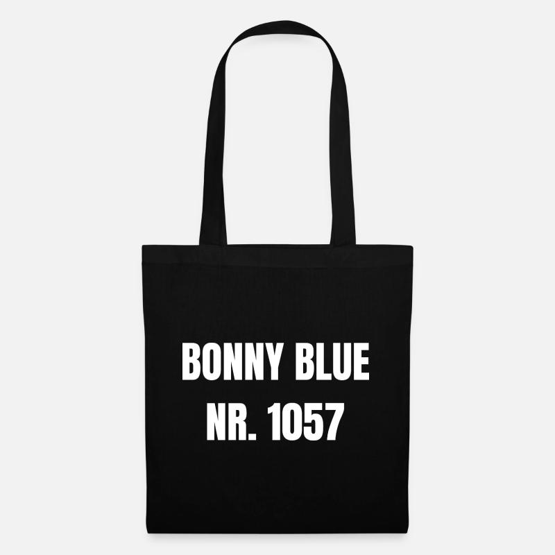Bonny Blue Nr 1057 Design - Stoffbeutel - Schwarz