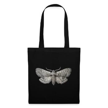 Millésime des papillons de nuit - Sac en tissu - noir - Devant