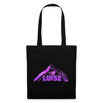 Cadeau pour Luise - Sac en tissu - noir - Devant
