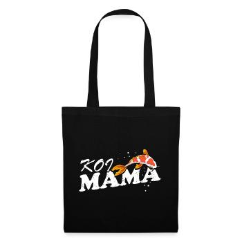 Koi Mama Proud Funny Fish Mom Pond Life - Tote Bag - black - Front