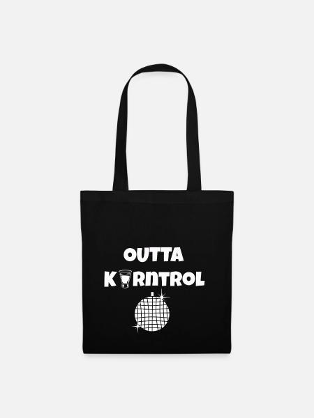 Outta Korntrol - Stoffbeutel - Schwarz