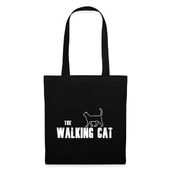 The Walking CAT - Tote Bag - black - Front