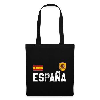 Jersey Spain - Tote Bag - black - Front