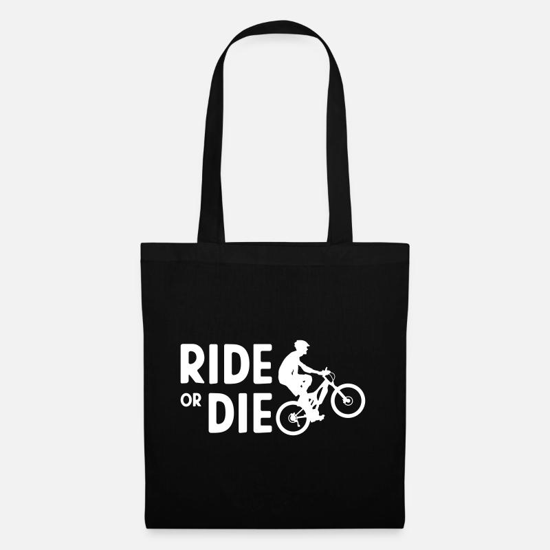 Ride or die - Stoffbeutel - Schwarz