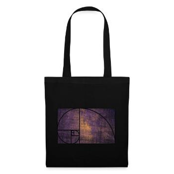 fibonacci Pyramiden Gizeh Mathematik Geometrie - Stoffbeutel - Schwarz - Vorne