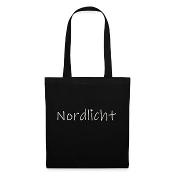 Nordlicht - Stoffbeutel - Schwarz - Vorne