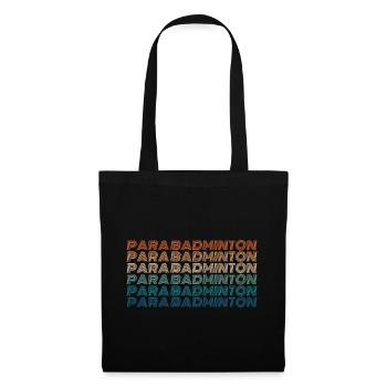 ballsport badminton Federball compétition - Sac en tissu - noir - Devant