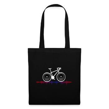 vélo rayon biker cyclisme vélo de route vélo vélo-proof - Sac en tissu - noir - Devant