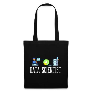 Data Scientist Data Science Science - Sac en tissu - noir - Devant