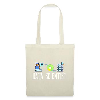 Datenwissenschaftler Data Science Wissenschaft - Stoffbeutel - Natur - Vorne