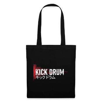 Kick Drum - キックドラム - Synthesizer - Stoffbeutel - Schwarz - Vorne