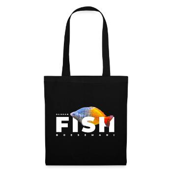 Boesemani Regenbogen Fischhalter - Stoffbeutel - Schwarz - Vorne