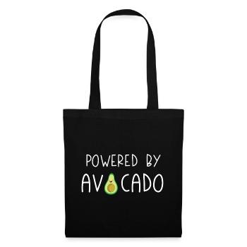 Propulsé par Avocado - Sac en tissu - noir - Devant