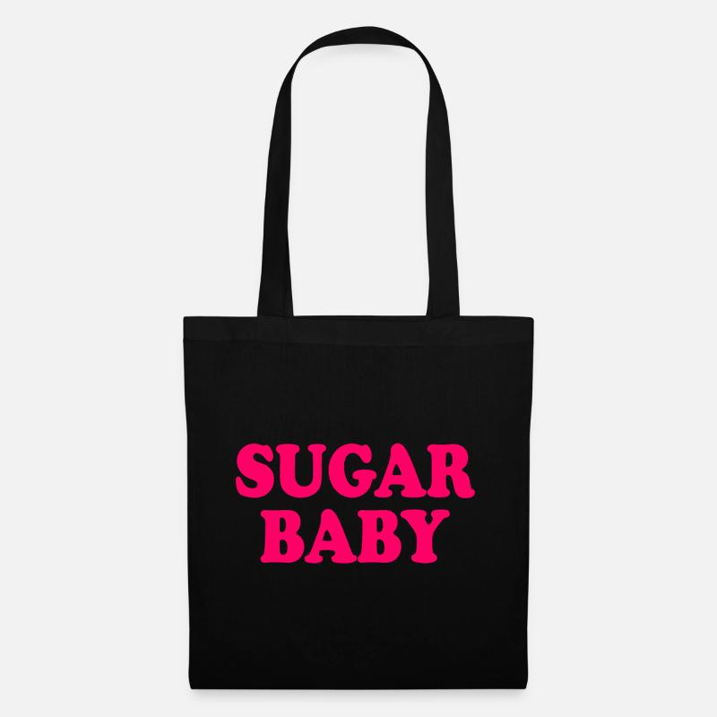 Sugar baby - Stoffbeutel - Schwarz