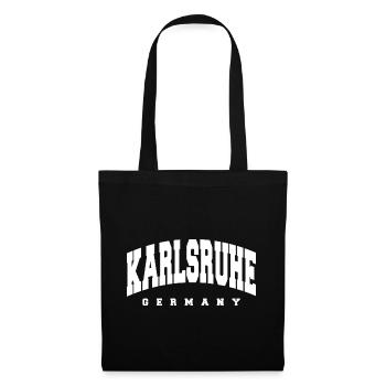 Karlsruhe - Sac en tissu - noir - Devant