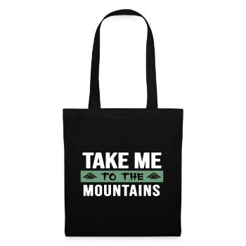 Alpine Mountaineering, Alpine Mountaineering, Mountaineering Summit - Tote Bag - black - Front