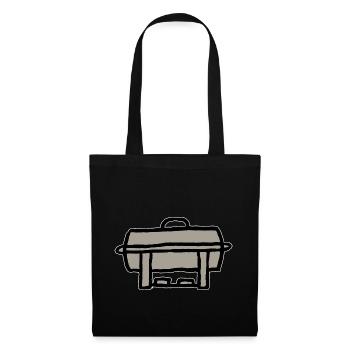 Réchaud Buffet Réchaud - Sac en tissu - noir - Devant