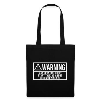 Forensic Science Forensic Science Forensic Science - Tote Bag - black - Front
