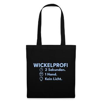 Emballage professionnel – 2 secondes. 1 main. Pas de lumière. - Sac en tissu - noir - Devant