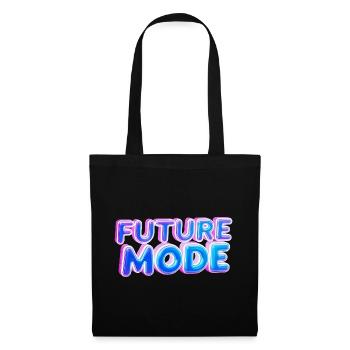 Néon de mode future - Sac en tissu - noir - Devant