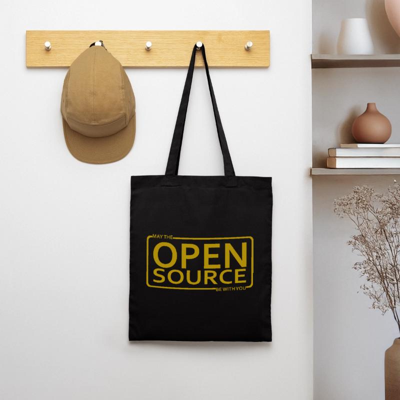 Que l’Open Source soit avec vous Sac en tissu