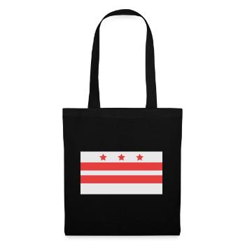 Washington flag - Tote Bag - black - Front