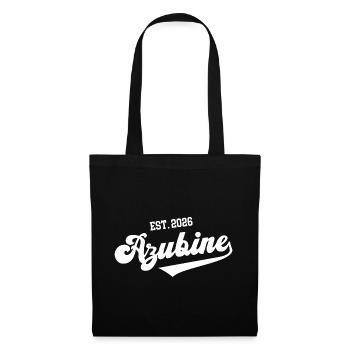 Trainee est. 2026 Start of apprenticeship trainee - Tote Bag - black - Front
